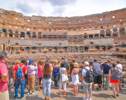 Colosseum-Priority-Entrance-Arena-Floor-Roman-Forum-and-Palatine-Hill-Tourists-visit-the-Roman-vestiges-inside-the-Colosseum-major-touristic-attraction-in-Rome-Italy-1024x629 1
